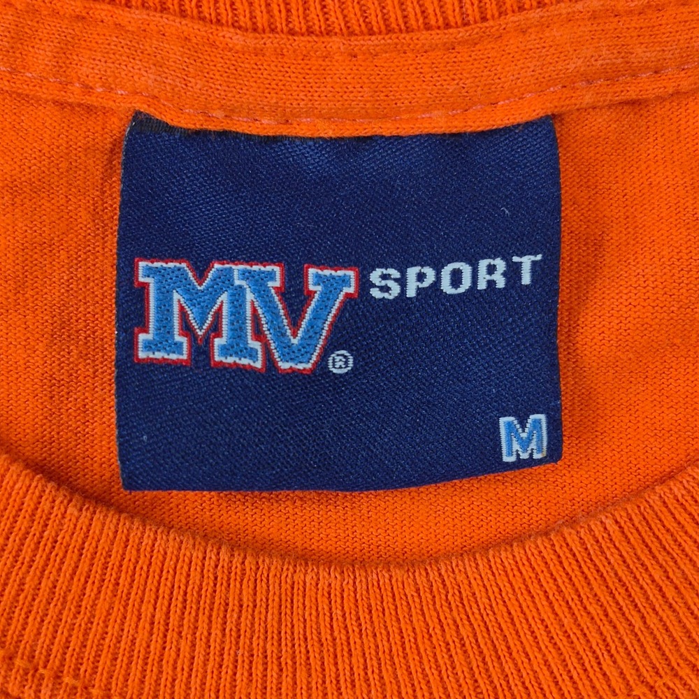 MV Sport Auburn Tigers Long Sleeve T-Shirt Orange Mens Medium Style 707 NCAA - Picture 4 of 11